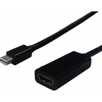 Secomp Mini DisplayPort uz HDMI adaptera kabelis, Mini DP spraudnis – HDMI ligzda, 0,15 m (11.55.3207)