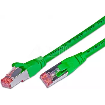 Wirewin Cat6 S/FTP savienojuma kabelis, 1,5 m, zaļš