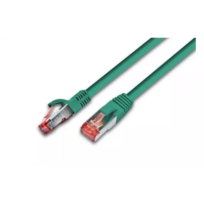 Wirewin Cat6 S/FTP savienojuma kabelis, 1,5 m, zaļš