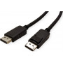 Secomp DisplayPort kabelis, 2 m, melns (11.55.3691)
