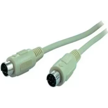 shiverpeaks BS78107-2 PS/2 kabelis 1.8 m 6-p Mini-DIN pelēks