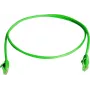 Telegärtner Cat6 U/UTP savienojuma kabelis, 0,5 m, zaļš