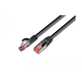 Wirewin Cat6 S/FTP savienojuma kabelis, 0,25 m, melns