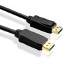 Secomp STANDARD DisplayPort 1.4 kabelis, 2 m, melns (11.55.3696)