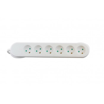 Mercodan pagarinātājs ar 6 kontaktligzdām (584420007)