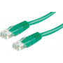Secomp Cat6 U/UTP savienojuma kabelis RJ45, 3 m, zaļš
