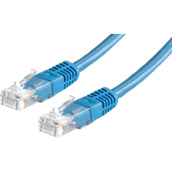 Secomp Cat6 U/UTP savienojuma kabelis RJ45, 2 m, zils