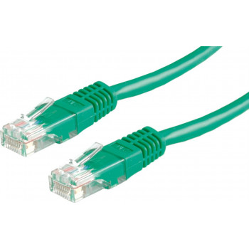 Secomp Cat6 U/UTP savienojuma kabelis RJ45, 2 m, zaļš