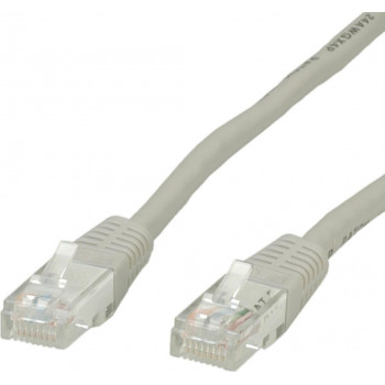 Secomp Cat6 U/UTP savienojuma kabelis RJ45, 1 m, bēšs