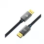TB DisplayPort 2.1 kabelis, 2 m, 16K, melns