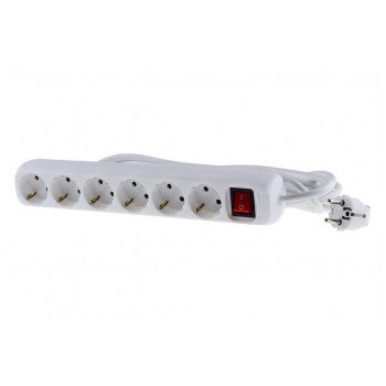 Mercodan pagarinātājs ar 6 Schuko kontaktligzdām (503800009)