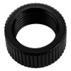 Koolance savienojuma adapters, 2x G1/4 collu ārējā vītne - melns