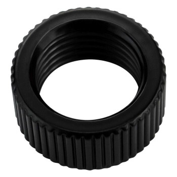 Koolance savienojuma adapters, 2x G1/4 collu ārējā vītne - melns