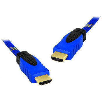 LTC High Speed HDMI kabelis, 5 m, 4K, zils