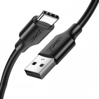 Ugreen US287 USB 2.0 kabelis USB-A uz USB-C, 0,5 m, melns