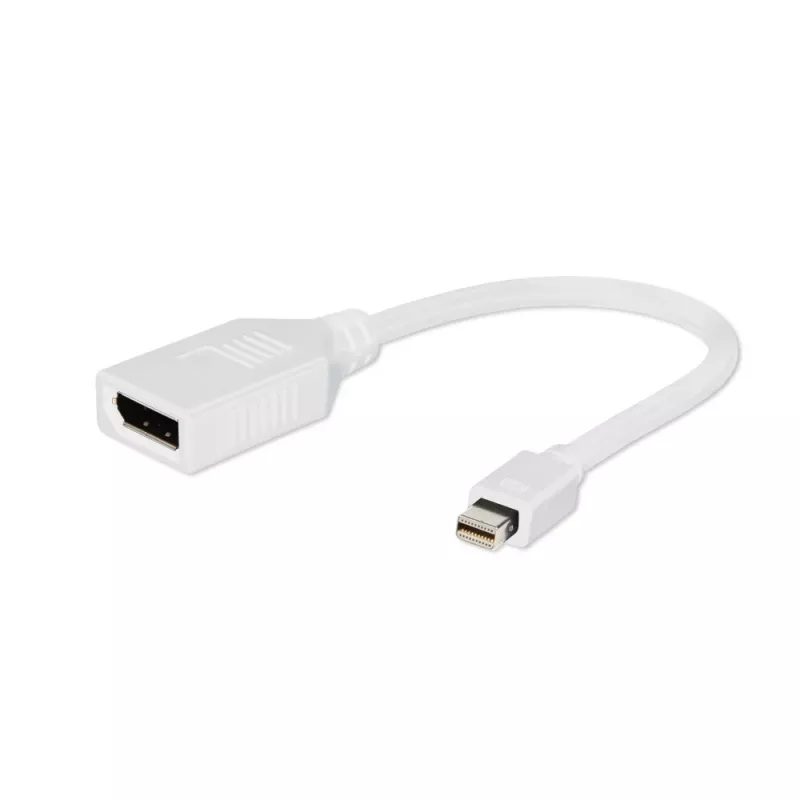 Gembird Mini DisplayPort uz DisplayPort adapteris, balts