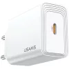 Usams lādētājs T69 20W USB-C balts