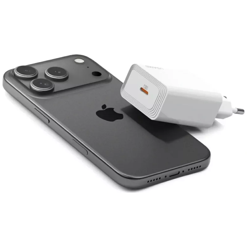 Usams lādētājs T69 20W USB-C balts