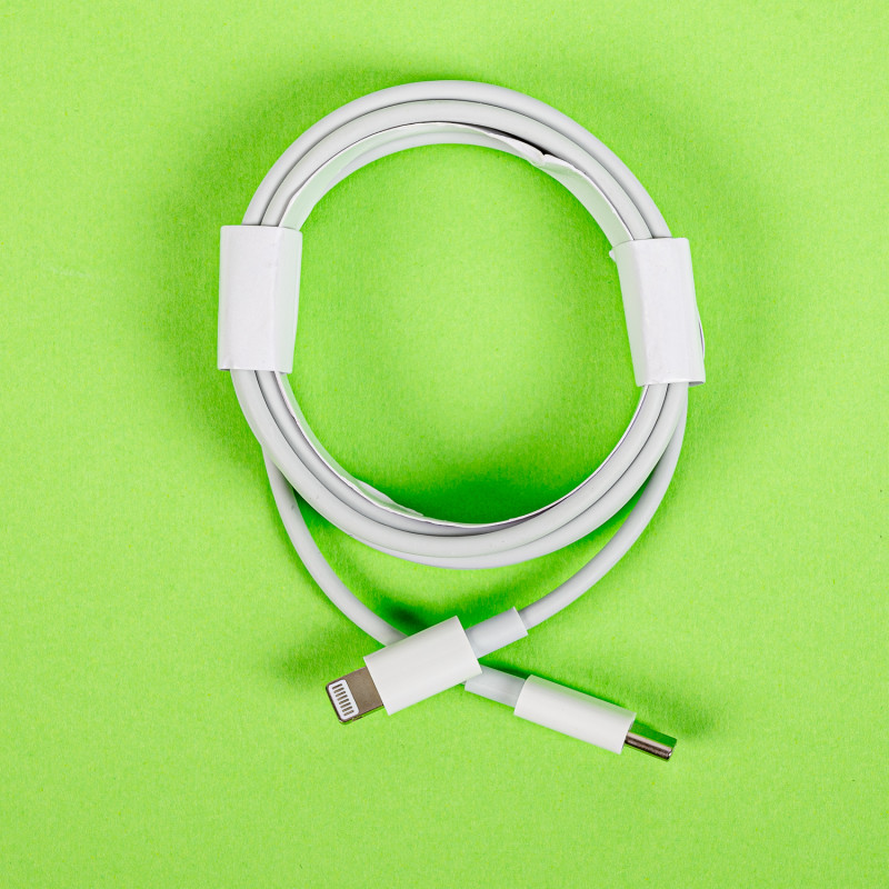 Gizzu USB-C uz Lightning kabelis, 1,8 m, 27 W PD, balts (GCPU2L18)