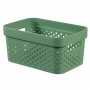 Curver Infinity Recycled kaste 4,5 l, 27x19x12 cm, zaļa