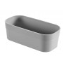Curver Infinity Recycled uzglabāšanas kaste S 15x8x5 cm, pelēka