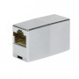Logilink RJ45 kabeļu savienotājs (ligzda–ligzda), Cat.5e, ekranēts, plastmasas korpuss