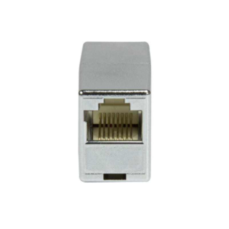 Logilink RJ45 kabeļu savienotājs (ligzda–ligzda), Cat.5e, ekranēts, plastmasas korpuss