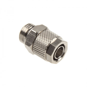 Innovatek taisnais savienotājs G1/4 collu iekšējā vītne uz 10/8mm - sudraba