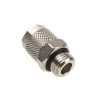 Innovatek taisnais savienotājs G1/4 collu iekšējā vītne uz 10/8mm - sudraba