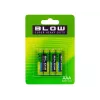 BLOW baterija AAA R03P Super Heavy Duty blisteris, 4 gab.