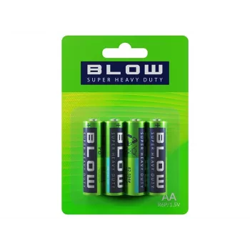 BLOW baterijas AA R06P Super Heavy Duty blister, 4 gab.