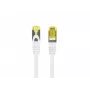 Lanberg Cat6a S/FTP savienojuma kabelis RJ45, 0,5 m, balts, LSZH, vara