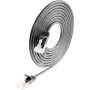 Wirewin Slim Cat6a U/FTP savienojuma kabelis RJ45, 3 m, melns