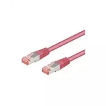 Wentronic Cat6 S/FTP savienojuma kabelis RJ45, 15 m, fuksijas krāsā, LSZH