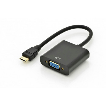 Mercodan Mini HDMI (spraudnis) uz VGA (ligzda) adapteris