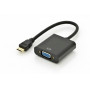 Mercodan Mini HDMI (spraudnis) uz VGA (ligzda) adapteris