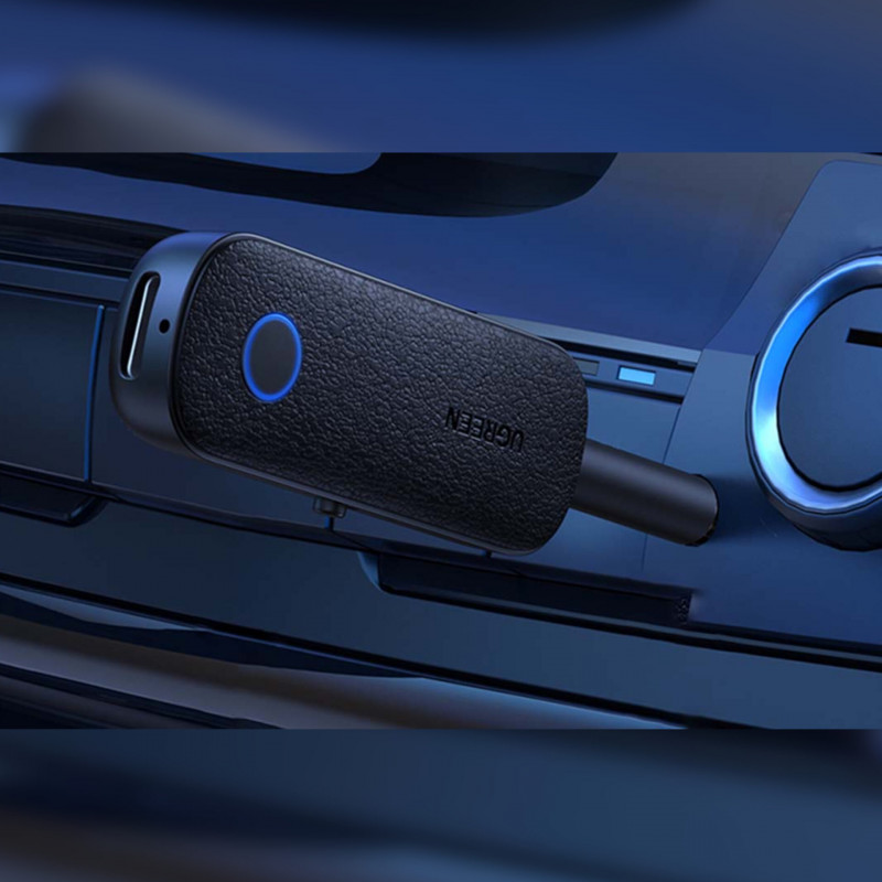 UGREEN CM403 Bluetooth 5.0 raidītājs/uztvērējs uz AUX adapteri