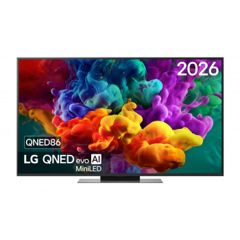LG 55QNED86B6B 55 inch QNED MiniLED 4K UHD 144Hz VRR viedais televizors (2026)