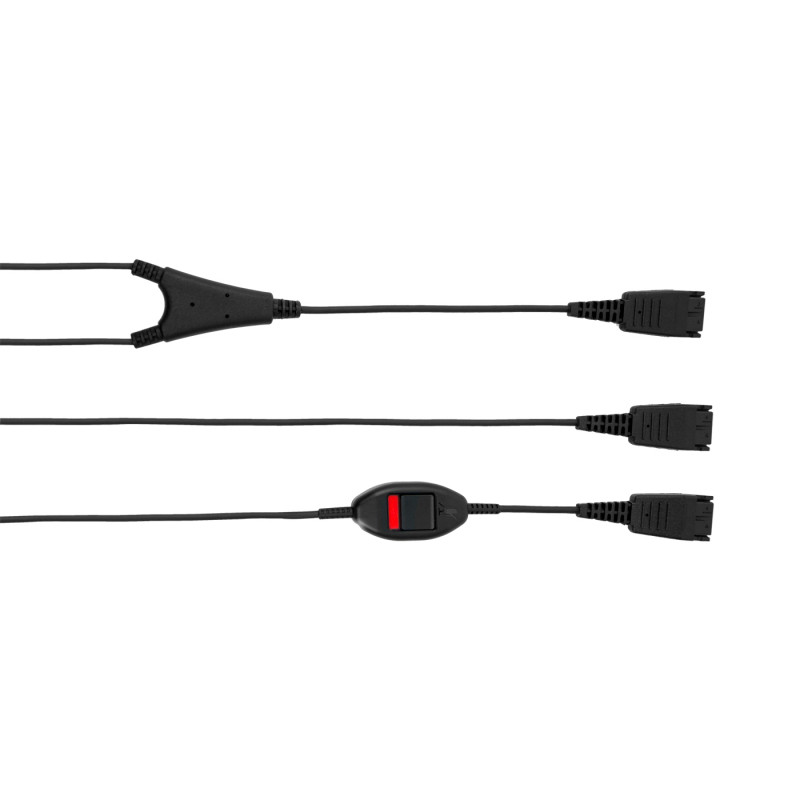 Jabra Supervisor QD vads ar Supervisor klusuma slēdzi 8800-02-01
