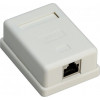 Goobay 1 porta RJ45 tīkla ligzda, CAT 6, STP – ekranēta