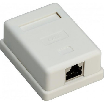 Goobay 1 porta RJ45 tīkla ligzda, CAT 6, STP – ekranēta