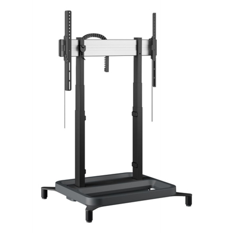 Vogel's Rise 5108 Quickrise motorizēts grīdas statīvs ar pacēlāju 65-86 inch displejiem, melns