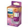 Philips LED Classic WarmGlow spuldze 60W E14, piliena formas, caurspīdīga, regulējama