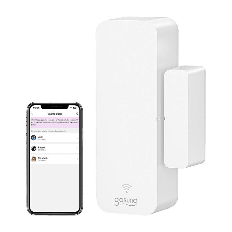 Gosund ST18 Zigbee Tuya viedais durvju un logu atvēršanas sensors
