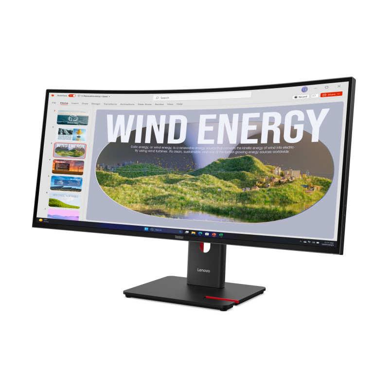 Lenovo monitors ThinkVision T34WD-40 34'' ar MC60