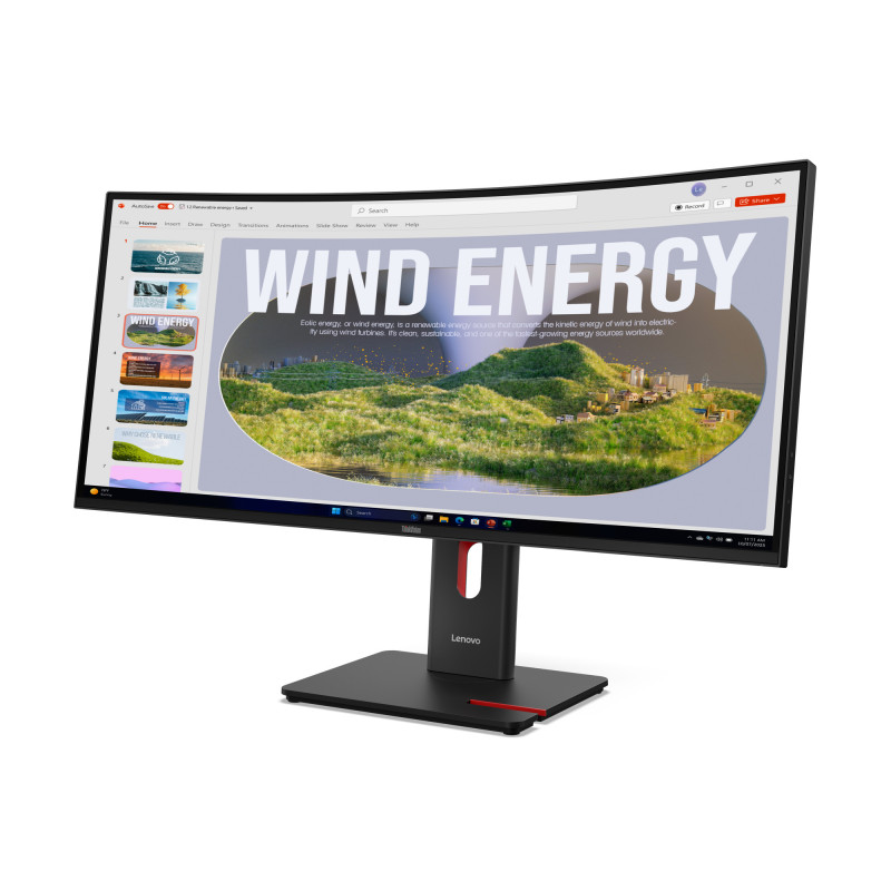 Lenovo monitors ThinkVision T34WD-40 34'' ar MC60