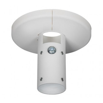 B-Tech SYSTEM V fiksēts griestu stiprinājums 38 mm caurulēm, balts (BT5920/W)