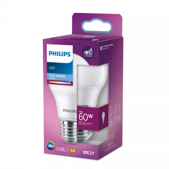 Philips LED spuldze A60 E27 60W