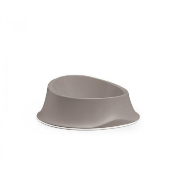 Stefanplast barošanas bļoda Chic 0,65L 22x22x8,6cm gaiši pelēka