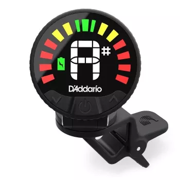 D'Addario PW-CT-26 - ģitāras skaņotājs, melns